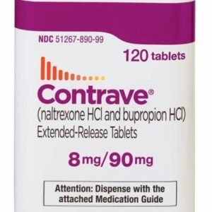 Contrave 8mg/90mg, 120 tablets